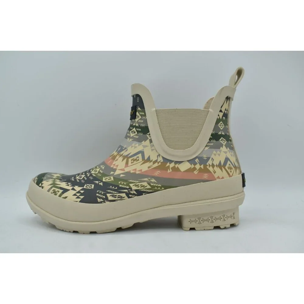 Pendleton‎ Womens Size 7 Agate Beach Fog Waterproof Chelsea Rain Boots Shoes